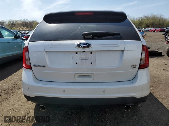 2013 Ford Edge SEL with VIN 2FMDK4JC3DBC94831, listed as a Copart auction lot 54061655 with 114,124 mi miles and Salvage Title. Bid and sale history available at carsss.com. Image 6.