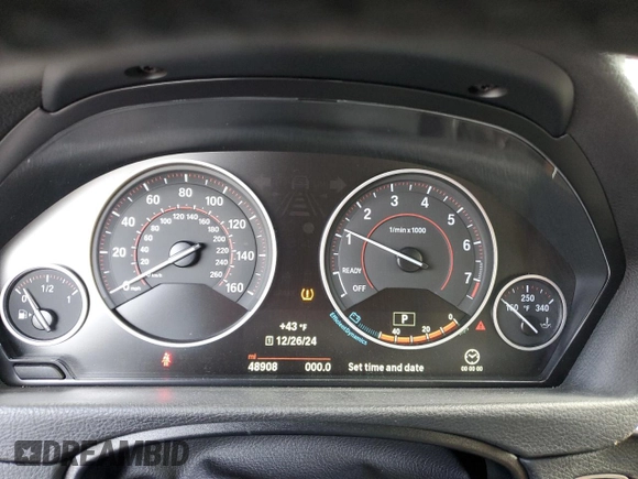 2019 BMW 4 Series 440i xDrive with VIN WBA4W9C59KAF98601, listed as a Copart auction lot 44260465 with 48,908 mi miles and Salvage title. Bid and sale history available at DreamBid. Image 9.