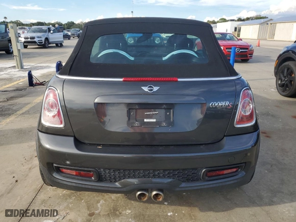 2014 MINI Cooper Convertible S with VIN WMWZP3C51ET706750, listed as a Copart auction lot 73871294 with 0 mi miles and Non Repairable. Bid and sale history available at carsss.com. Image 6.