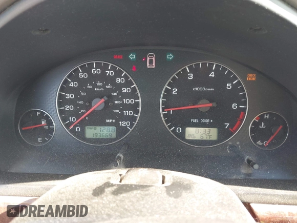 2004 Subaru Legacy Outback with VIN 4S3BH675846607174, listed as a IAAI auction lot 42317131 with 193,669 mi miles and . Bid and sale history available at DreamBid. Image 7.
