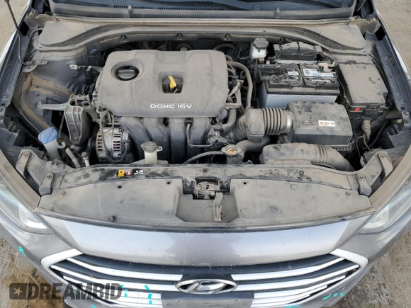 2018 Hyundai Elantra SEL with VIN 5NPD84LF4JH385018, listed as a Copart auction lot 50708615 with 81,679 mi miles and Salvage Title. Bid and sale history available at DreamBid. Image 11.