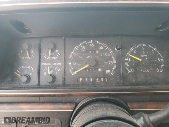 1991 Ford F-150 with VIN 1FTEF15N9MLA28124, listed as a Copart auction lot 83220464 with 49,411 mi miles and Salvage Title. Bid and sale history available at carsss.com. Image 9.