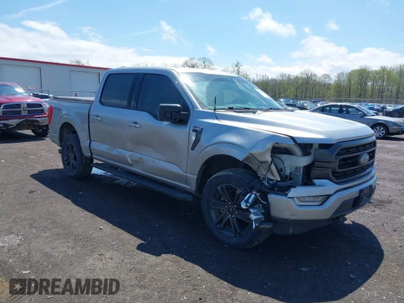 2022 Ford F-150 XL z VIN 1FTEW1EP9NFA65479, wystawiony jako IAAI lot #42165173 z przebiegiem 36 579 mil mil oraz . Historia ofert i sprzedaży dostępna na DreamBid. Obrazek 1.