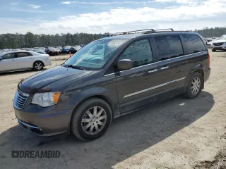 2015 Chrysler Town & Country Touring with VIN 2C4RC1BG0FR562039, listed as a Copart auction lot 46063525 with 181,458 mi miles and Salvage Title. Bid and sale history available at carsss.com. Image 1.