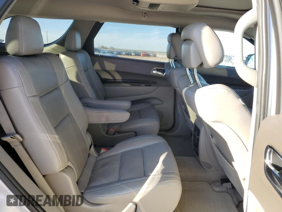 2013 Dodge Durango Crew with VIN 1C4SDHDT0DC590172, listed as a Copart auction lot 80140034 with 135,078 mi miles and Salvage title. Bid and sale history available at DreamBid. Image 11.