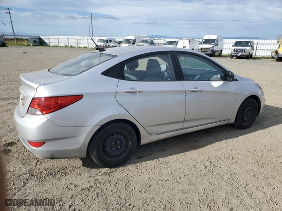 2012 Hyundai Accent GLS with VIN KMHCT4AE2CU196733, listed as a Copart auction lot 52626115 with 237,211 mi miles and Salvage Title. Bid and sale history available at carsss.com. Image 3.