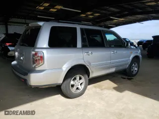 2007 Honda Pilot EX-L with VIN 5FNYF28747B045341, listed as a Copart auction lot 54277495 with 312,385 mi miles and Clean Title. Bid and sale history available at carsss.com. Image 3.