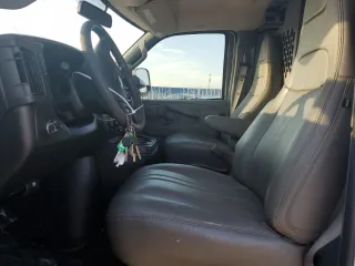 2019 Chevrolet Express Cargo Van with VIN 1GCWGAFGXK1203748, listed as a Copart auction lot 84944724 with 153,908 mi miles and Non Repairable. Bid and sale history available at carsss.com. Image 7.