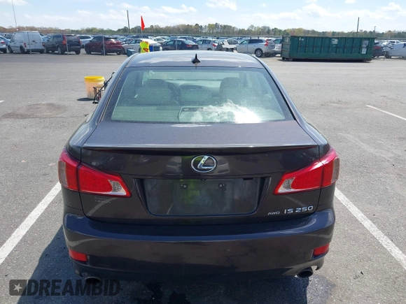 2012 Lexus IS 250 with VIN JTHCF5C22C5058607, listed as a IAAI auction lot 42055154 with 205,661 mi miles and . Bid and sale history available at DreamBid. Image 16.