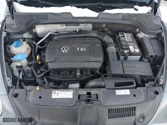 2017 Volkswagen Beetle 1.8T S with VIN 3VWF17ATXHM621177, listed as a Copart auction lot 85921004 with 0 mi miles and Salvage Title. Bid and sale history available at carsss.com. Image 11.