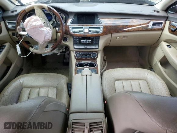 2014 Mercedes-Benz CLS 550 с VIN WDDLJ7DB7EA100120, выставлен на аукционе Copart как лот 53098455 с пробегом 91 938 миль миль и Списание • Salvage title. История ставок и продаж доступна на DreamBid. Изображение 8.