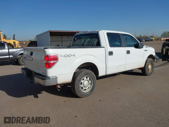 2012 Ford F-150 XL with VIN 1FTFW1EF1CFA43422, listed as a IAAI auction lot 42017180 with 174,553 mi miles. Bid and sale history available at carsss.com. Image 4.