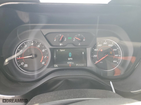 2018 Chevrolet Camaro 1LT with VIN 1G1FB1RS9J0135874, listed as a Copart auction lot 50296025 with 92,301 mi miles and Salvage Title. Bid and sale history available at carsss.com. Image 9.
