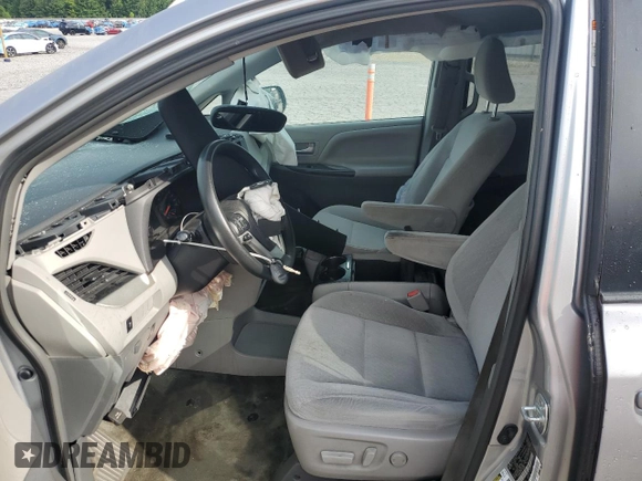 2016 Toyota Sienna LE AAS with VIN 5TDKK3DC4GS731059, listed as a Copart auction lot 60818295 with Not provided miles and Salvage title. Bid and sale history available at DreamBid. Image 7.
