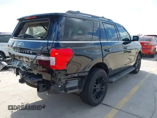 2024 Ford Expedition XLT with VIN 1FMJU1H88REA29329, listed as a IAAI auction lot 41982656 with 8,721 mi miles and . Bid and sale history available at DreamBid. Image 4.