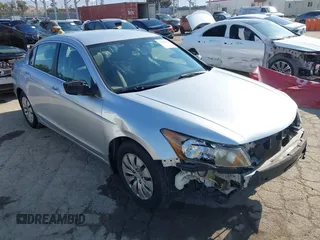 2010 Honda Accord LX with VIN 1HGCP2F33AA002764, listed as a IAAI auction lot 42761913 with 57,083 mi miles and . Bid and sale history available at DreamBid. Image 1.