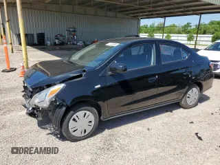 2024 Mitsubishi Mirage G4 ES with VIN ML32FUFJXRHF08284, listed as a Copart auction lot 49836975 with 13,310 mi miles and Clean Title. Bid and sale history available at carsss.com. Image 1.