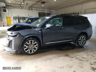 2021 Cadillac XT6 Sport with VIN 1GYKPGRS2MZ129192, listed as a Copart auction lot 67452624 with 41,059 mi miles and Salvage Title. Bid and sale history available at carsss.com. Image 1.
