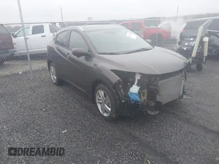 2020 Honda HR-V EX with VIN 3CZRU6H54LM735364, listed as a IAAI auction lot 41447526 with 30,998 mi miles. Bid and sale history available at carsss.com. Image 1.
