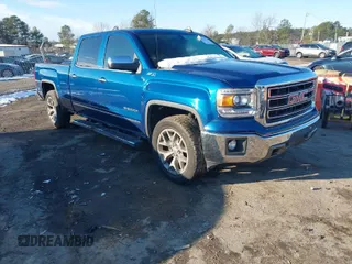 2015 GMC Sierra 1500 SLT with VIN 3GTU2VEC3FG261784, listed as a IAAI auction lot 41272412 with 181,953 mi miles and . Bid and sale history available at DreamBid. Image 1.