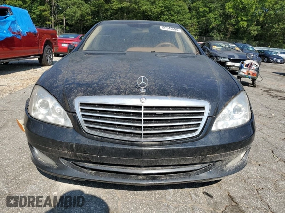 2007 Mercedes-Benz S 550 with VIN WDDNG71X87A029634, listed as a Copart auction lot 66545494 with Not provided miles and Clean title. Bid and sale history available at DreamBid. Image 5.