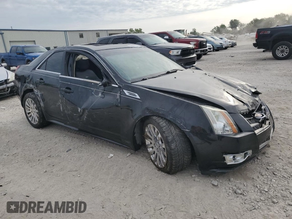 2010 Cadillac CTS with VIN 1G6DM5EG8A0121131, listed as a Copart auction lot 68244704 with Not Provided miles and Salvage Title. Bid and sale history available at DreamBid. Image 4.