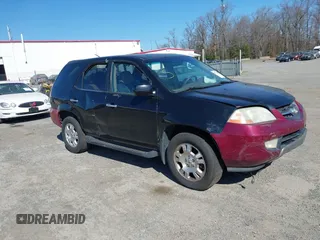 2002 Acura MDX with VIN 2HNYD18252H520643, listed as a IAAI auction lot 41714299 with 1 mi miles. Bid and sale history available at carsss.com. Image 1.