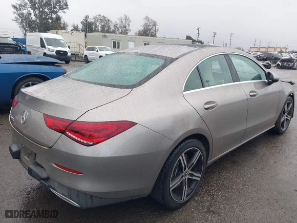 2020 Mercedes-Benz CLA with VIN WDD5J4GB6LN077972, listed as a IAAI auction lot 41529670 with 90,356 mi miles. Bid and sale history available at carsss.com. Image 4.