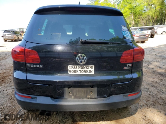 2017 Volkswagen Tiguan Wolfsburg Edition with VIN WVGSV7AX9HK019107, listed as a Copart auction lot 52218085 with 65,727 mi miles and Salvage title. Bid and sale history available at DreamBid. Image 6.