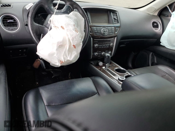 2015 Nissan Pathfinder SL с VIN 5N1AR2MM3FC601943, выставлен на аукционе Copart как лот 56556445 с пробегом Не указан миль и Списание • Salvage title. История ставок и продаж доступна на DreamBid. Изображение 8.