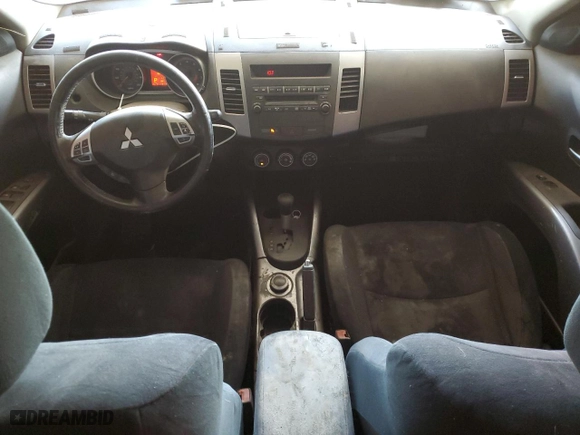 2007 Mitsubishi Outlander LS with VIN JA4MT31X07U016265, listed as a Copart auction lot 47284355 with 201,079 mi miles and Salvage Title. Bid and sale history available at carsss.com. Image 8.