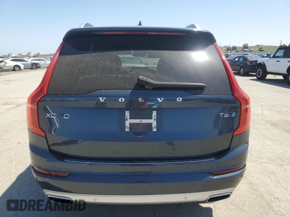 2019 Volvo XC90 Momentum with VIN YV4A22PK1K1457475, listed as a Copart auction lot 52974925 with 137,393 mi miles and Salvage Title. Bid and sale history available at carsss.com. Image 6.