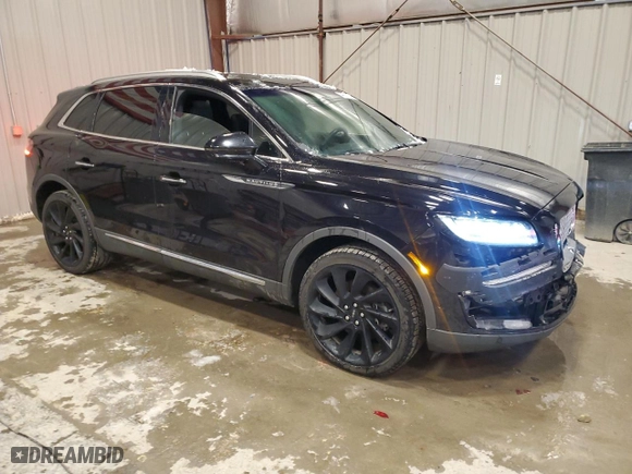 2020 Lincoln Nautilus Reserve with VIN 2LMPJ8KPXLBL14987, listed as a Copart auction lot 49907085 with 80,815 mi miles and Salvage Title. Bid and sale history available at carsss.com. Image 4.