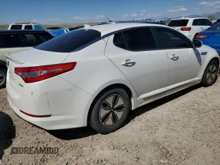 2013 Kia Optima EX with VIN KNAGM4AD9D5047397, listed as a Copart auction lot 55632745 with 158,017 mi miles and Salvage Title. Bid and sale history available at carsss.com. Image 3.