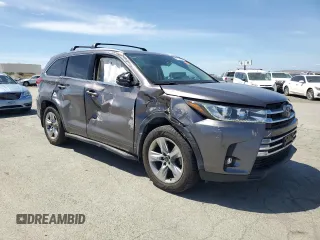 2019 Toyota Highlander Limited z VIN 5TDDZRFH3KS944285, wystawiony jako Copart lot #57176285 z przebiegiem 83 174 mil mil oraz Szkoda całkowita • Salvage title. Historia ofert i sprzedaży dostępna na DreamBid. Obrazek 4.