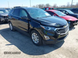 2018 Chevrolet Equinox LT with VIN 2GNAXJEV1J6120187, listed as a IAAI auction lot 41971411 with 115,180 mi miles. Bid and sale history available at carsss.com. Image 1.