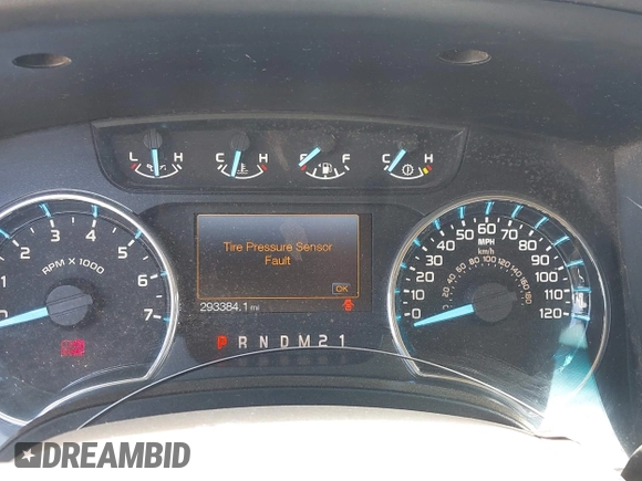 2011 Ford F-150 XL with VIN 1FTFW1EF8BFC01933, listed as a IAAI auction lot 41870275 with 293,384 mi miles and . Bid and sale history available at DreamBid. Image 7.