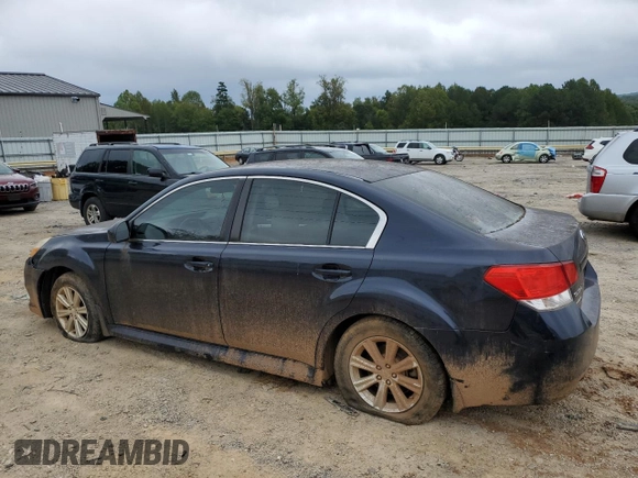 2012 Subaru Legacy 2.5i with VIN 4S3BMBA63C3029491, listed as a Copart auction lot 42426715 with 141,088 mi miles and Salvage Title. Bid and sale history available at carsss.com. Image 2.