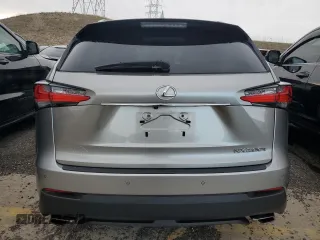 2017 Lexus NX with VIN JTJYARBZ9H2063451, listed as a Copart auction lot 51952675 with 55,627 mi miles and Salvage Title. Bid and sale history available at carsss.com. Image 6.