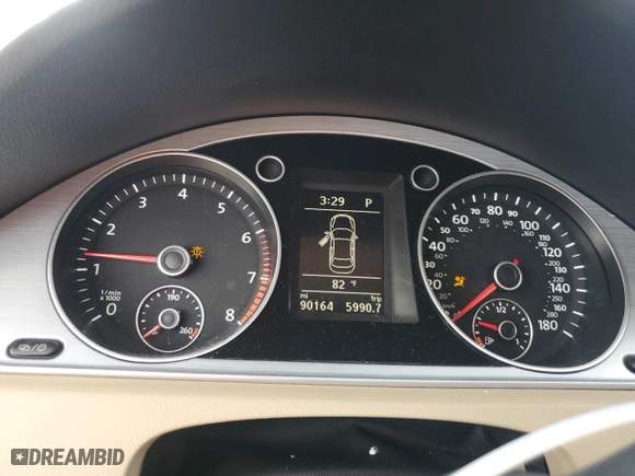 2016 Volkswagen CC Sport with VIN WVWBP7AN2GE503761, listed as a Copart auction lot 46853215 with NaN miles and Clean Title. Bid and sale history available at carsss.com. Image 9.