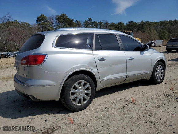 2014 Buick Enclave Leather with VIN 5GAKVBKD5EJ296061, listed as a Copart auction lot 47545115 with 160,507 mi miles and Salvage Title. Bid and sale history available at carsss.com. Image 3.