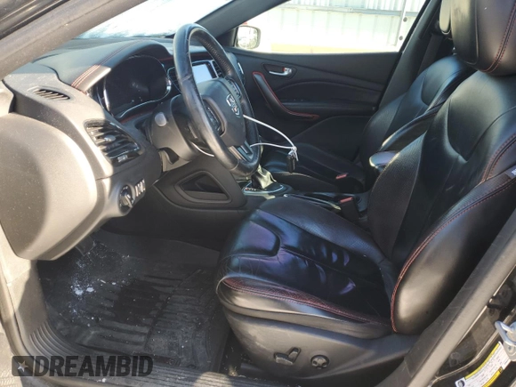 2016 Dodge Dart GT with VIN 1C3CDFEB2GD584973, listed as a Copart auction lot 88126425 with 100,430 mi miles and Salvage Title. Bid and sale history available at DreamBid. Image 7.