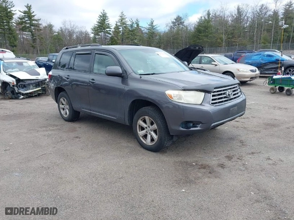 2009 Toyota Highlander with VIN JTEES41A392122086, listed as a IAAI auction lot 42029292 with 268,092 mi miles. Bid and sale history available at carsss.com. Image 1.