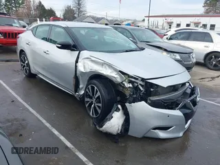 2018 Nissan Maxima S with VIN 1N4AA6AP9JC374449, listed as a IAAI auction lot 41722809 with 57,807 mi miles and . Bid and sale history available at DreamBid. Image 1.