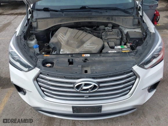 2017 Hyundai Santa Fe Limited Ultimate with VIN KM8SRDHF8HU208593, listed as a IAAI auction lot 42081150 with 129,112 mi miles. Bid and sale history available at carsss.com. Image 10.