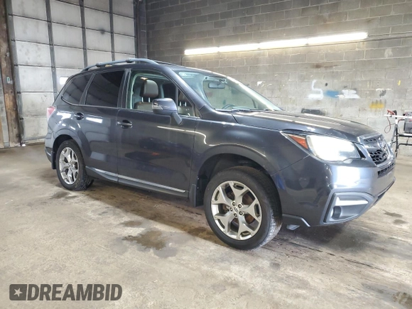 2017 Subaru Forester Touring with VIN JF2SJAWC8HH540255, listed as a Copart auction lot 54015615 with 89,275 mi miles and Salvage Title. Bid and sale history available at DreamBid. Image 4.
