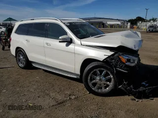 2018 Mercedes-Benz GLS with VIN 4JGDF6EE1JB167010, listed as a Copart auction lot 77436153 with Not Provided miles. Bid and sale history available at carsss.com. Image 4.