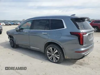 2022 Cadillac XT6 Premium Luxury with VIN 1GYKPCRS5NZ114583, listed as a Copart auction lot 46507155 with 70,506 mi miles and Salvage title. Bid and sale history available at DreamBid. Image 2.