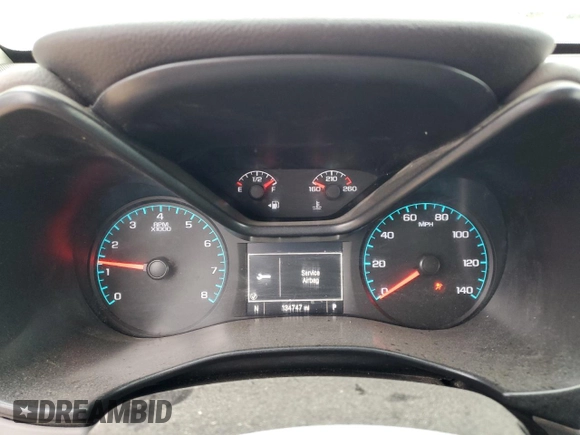 2016 Chevrolet Colorado 2WD WT with VIN 1GCHSBEA0G1217949, listed as a Copart auction lot 57855975 with 134,747 mi miles and Salvage title. Bid and sale history available at DreamBid. Image 9.