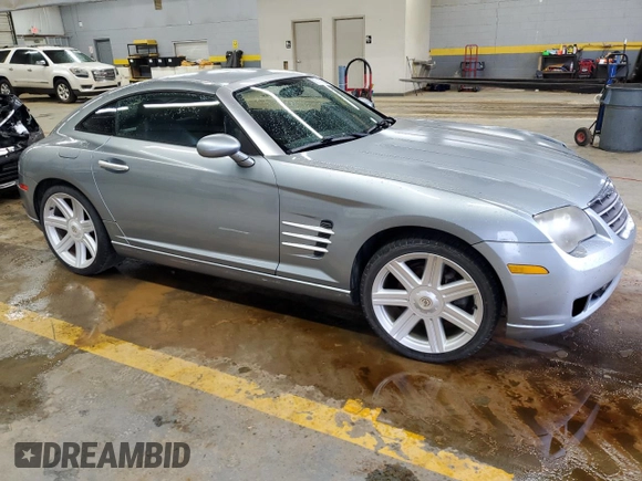 2005 Chrysler Crossfire Limited z VIN 1C3AN69L75X045977, wystawiony jako Copart lot #73111504 z przebiegiem 115 801 mil mil oraz Szkoda całkowita • Salvage title. Historia ofert i sprzedaży dostępna na DreamBid. Obrazek 4.
